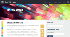 Desktop Screenshot of iplawwatch.com